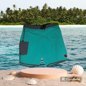 Tavik Stash Modern Beach Board Short, EUC